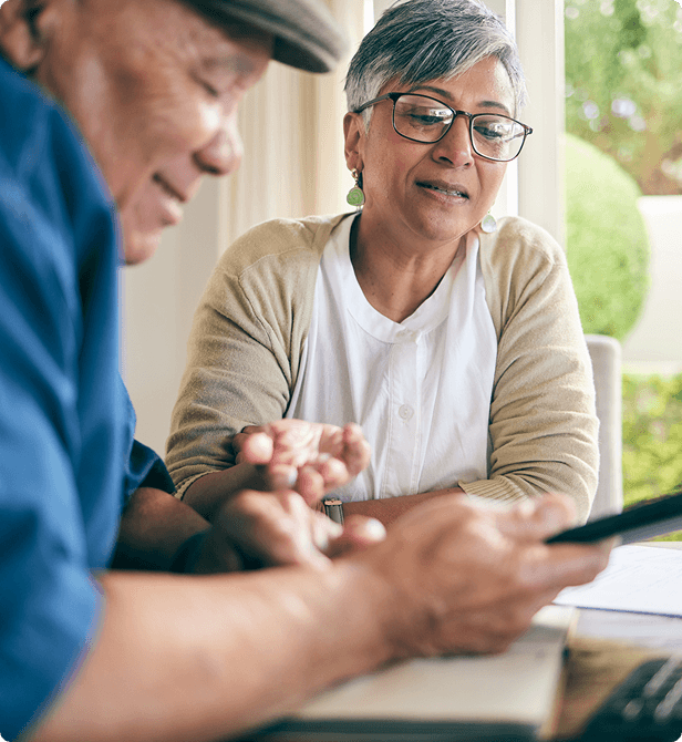 Hands together showing connection between healthcare provider and patient