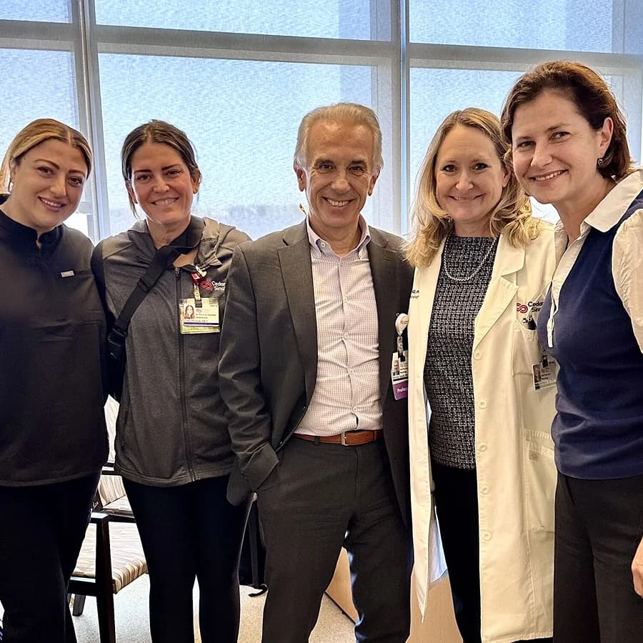 Cedars Sinai team with Dr Michele Tagliati
